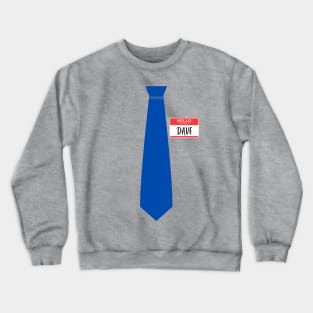 Lazy Jim Halpert Office Halloween Costume Crewneck Sweatshirt